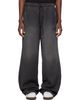 Off-White Off-White Gray Distressed Diag Slouchy Sweatpants - 1