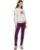 Off-White Off-White Gray 'Off' College Sweatshirt - 5