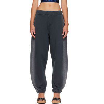 Off-White Off-White Gray 'Off' Laundry Balloon Sweatpants