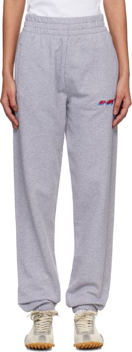 Off-White Off-White Gray Shadow Cuff Lounge Pants