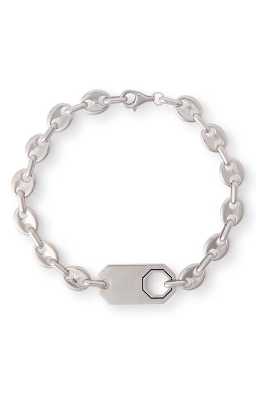 Off-White Off-White Hex Nut Dog Tag Mariner Link