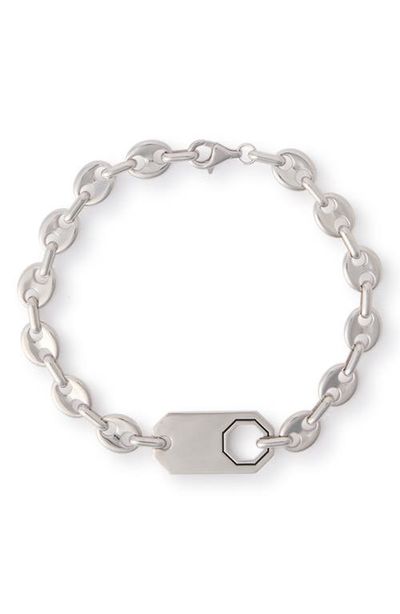 Off-White Off-White Hex Nut Dog Tag Mariner Link