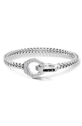 Off-White Off-White Hex Nut Duo Clasp Lab Grown Diamond Bracelet