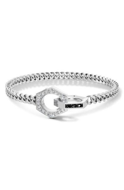 Off-White Off-White Hex Nut Duo Clasp Lab Grown Diamond Bracelet