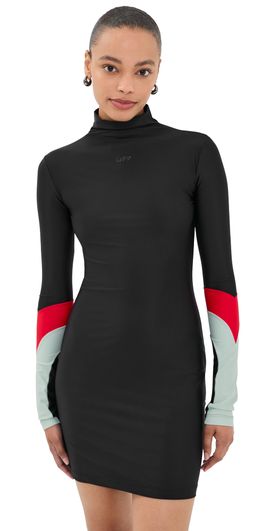 Off-White Off-White Insert Mini Dress Black