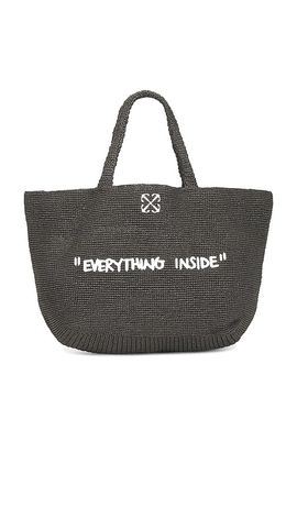 OFF-WHITE OFF-WHITE Jitney Quote Tote Bag