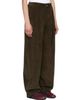 Off-White Off-White Khaki Corduroy Balloon Trousers - 2