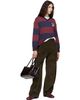 Off-White Off-White Khaki Corduroy Balloon Trousers - 4