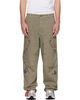 Off-White Off-White Khaki Swimming Logo Carpenter Cargo Pants - 1