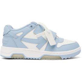 Off-White Off-White Kids Blue & White Out Of Office Straps Sneakers