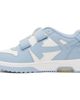 Off-White Off-White Kids Blue & White Out Of Office Straps Sneakers - 3