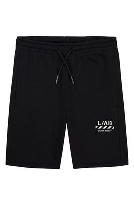 L/AB C/O OFF-WHITE Off-White Kids' Logo Basic Fleece Shorts
