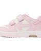 Off-White Off-White Kids Pink & White Out Of Office Straps Sneakers - 3