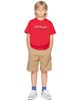 Off-White Off-White Kids Red Big Bookish Double T-shirt - 4