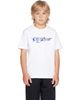 Off-White Off-White Kids White Big Bookish Splat Ink T-shirt - 1