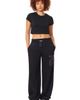 Off-White Off-White Logo Graphic Cropped T-Shirt - 5
