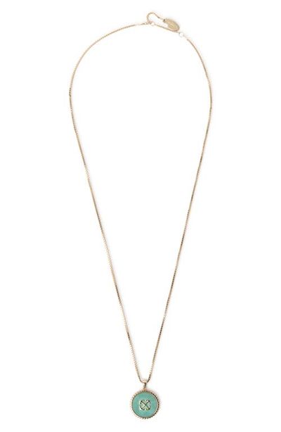 Off-White Off-White Malachite Arrow Pendant Necklace