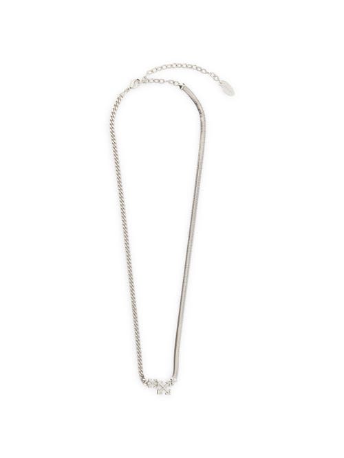 Off-White Off-White Men's Double Arrow Necklace
