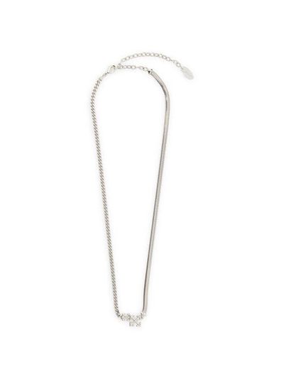 Off-White Off-White Men's Double Arrow Necklace