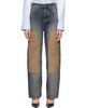 Off-White Off-White Navy & Brown Corduroy Patch Balloon Jeans - 1