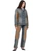 Off-White Off-White Navy & Brown Corduroy Patch Balloon Jeans - 4