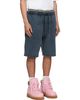 Off-White Off-White Navy Bookish Mar Sweat Shorts - 2