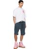 Off-White Off-White Navy Bookish Mar Sweat Shorts - 4
