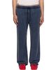 Off-White Off-White Navy Bookish Mar Sweatpants - 1