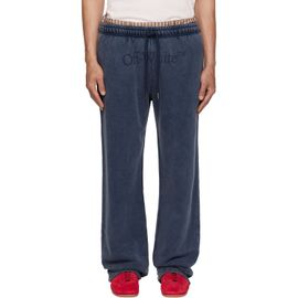Off-White Off-White Navy Bookish Mar Sweatpants