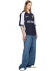 Off-White Off-White Navy Royal Team Soccer T-shirt - 4
