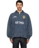 Off-White Off-White Navy Sporty 4 Fleece Polo - 1