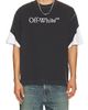 OFF-WHITE OFF-WHITE Negative Big Bookish Skate Short Sleeve Tee - 1