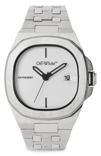 Off-White Off-White Object Cushion Bracelet Watch, 39mm