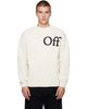 Off-White Off-White Off-White Bookish Shared Crewneck Sweater - 1