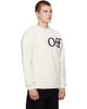 Off-White Off-White Off-White Bookish Shared Crewneck Sweater - 2
