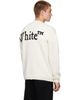 Off-White Off-White Off-White Bookish Shared Crewneck Sweater - 3