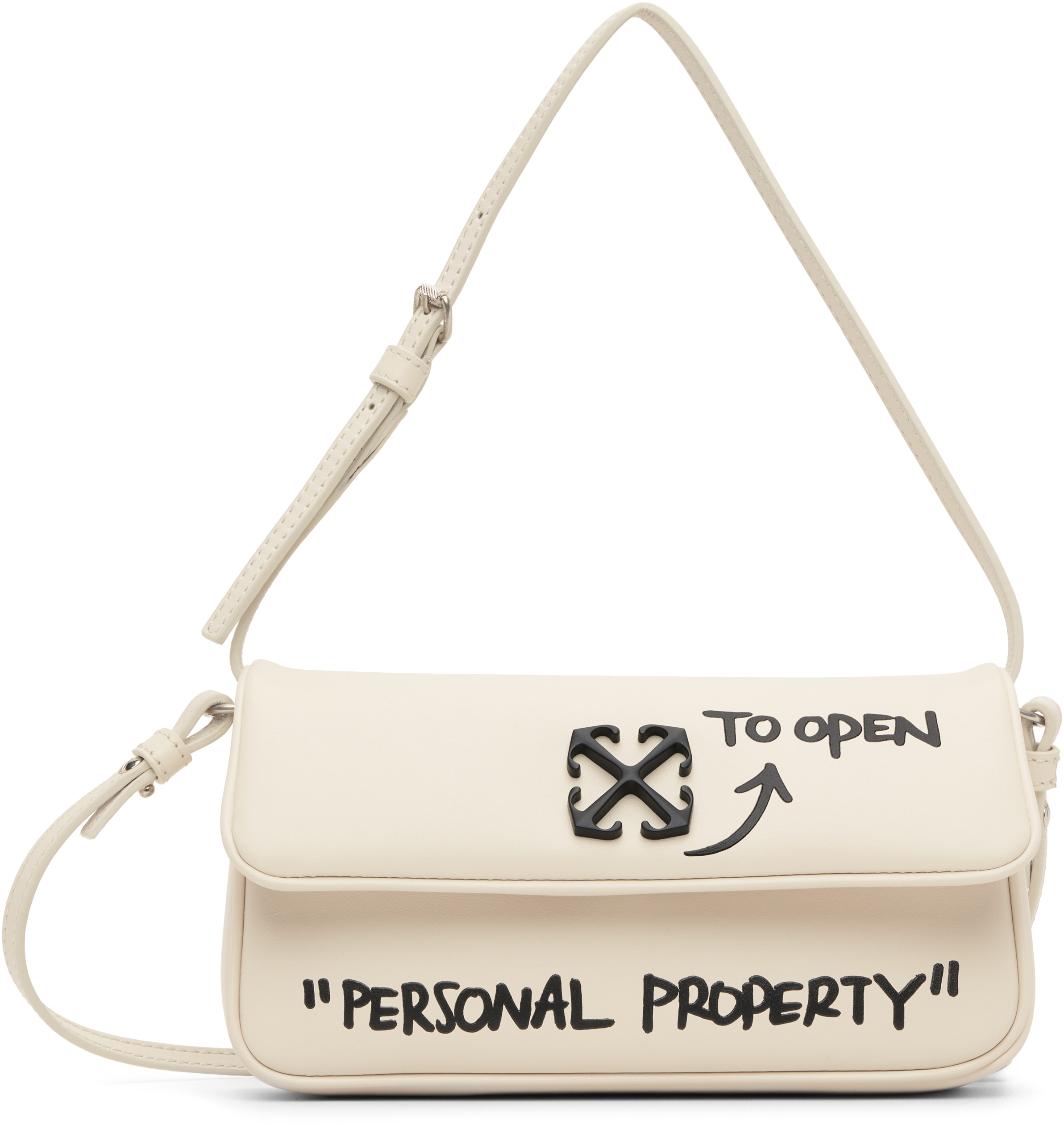 Off-White - Jitney Shoulder 0.7 Quote Bag