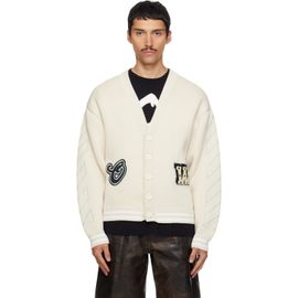 Off-White Off-White Off-White Star Varsity Knit Cardigan