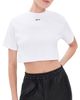Off-White Off-White Off Stamp Rib Cropped Tee White/Black - 1