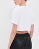 Off-White Off-White Off Stamp Rib Cropped Tee White/Black - 3