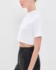 Off-White Off-White Off Stamp Rib Cropped Tee White/Black - 4