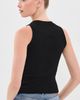 Off-White Off-White Off Stamp Rib Round Tank Top Black/White - 3