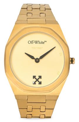 Off-White Off-White ON TIME Japanese Quartz Bracelet Watch, 39mm