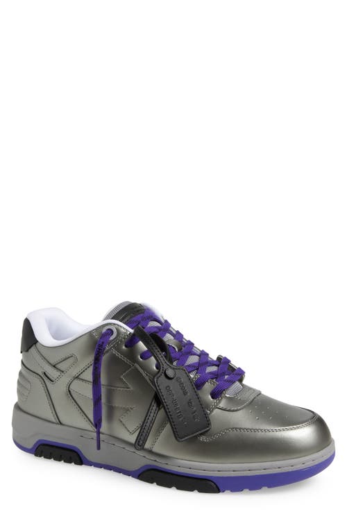 Off-White Off-White Out of Office Metallic Low Top Sneaker