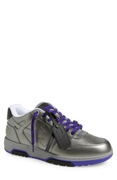 Off-White Off-White Out of Office Metallic Low Top Sneaker