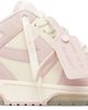 Off-White Off-White Pink & Off-White 'Out Of Office' Sneakers - 1