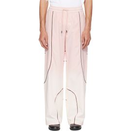 Off-White Off-White Pink Garment Dye Slouchy Track Pants