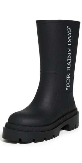 Off-White Off-White Reboot Rainy Days Boots BLACK - WHITE