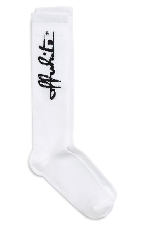 Off-White Off-White Sentences Long Socks