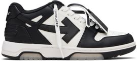 Off-White Off-White White & Black Out Of Office Calf Leather Sneakers